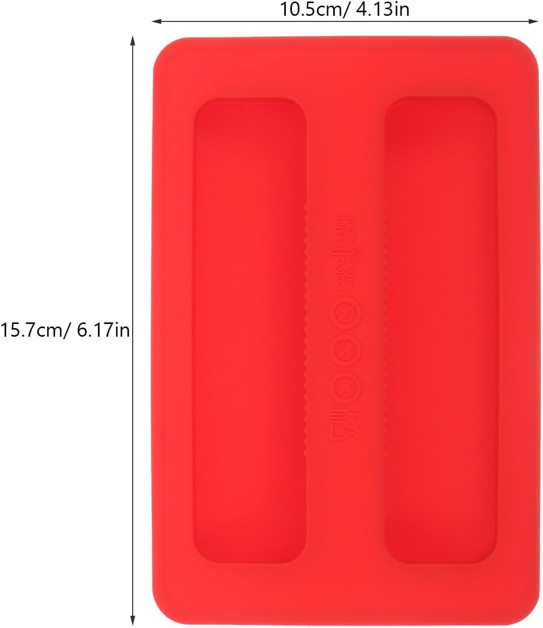 2pcs Silicone Toaster Dust Cover - 2 Slice Protector Lid Replacement for Electric Bread Maker, Sandwich Breakfast Machine, Toaster Upper Protection and Machine Part