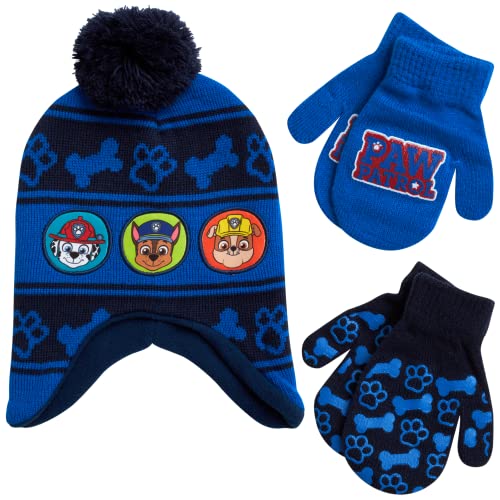 Nickelodeon Boys Paw Patrol Winter Hat, 2 Pair...