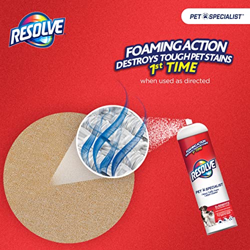 Resolve 6233803023 Pet Specialist Heavy Traffic Foam, Carpet Cleaner thumb #2