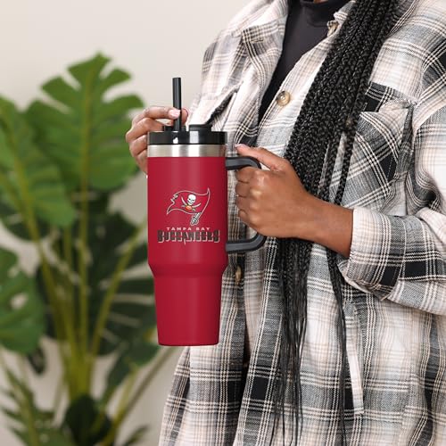 Image of FOCO NFL unisex-adult NFL Team Logo Insulated Travel Mug 40oz XL Tumbler