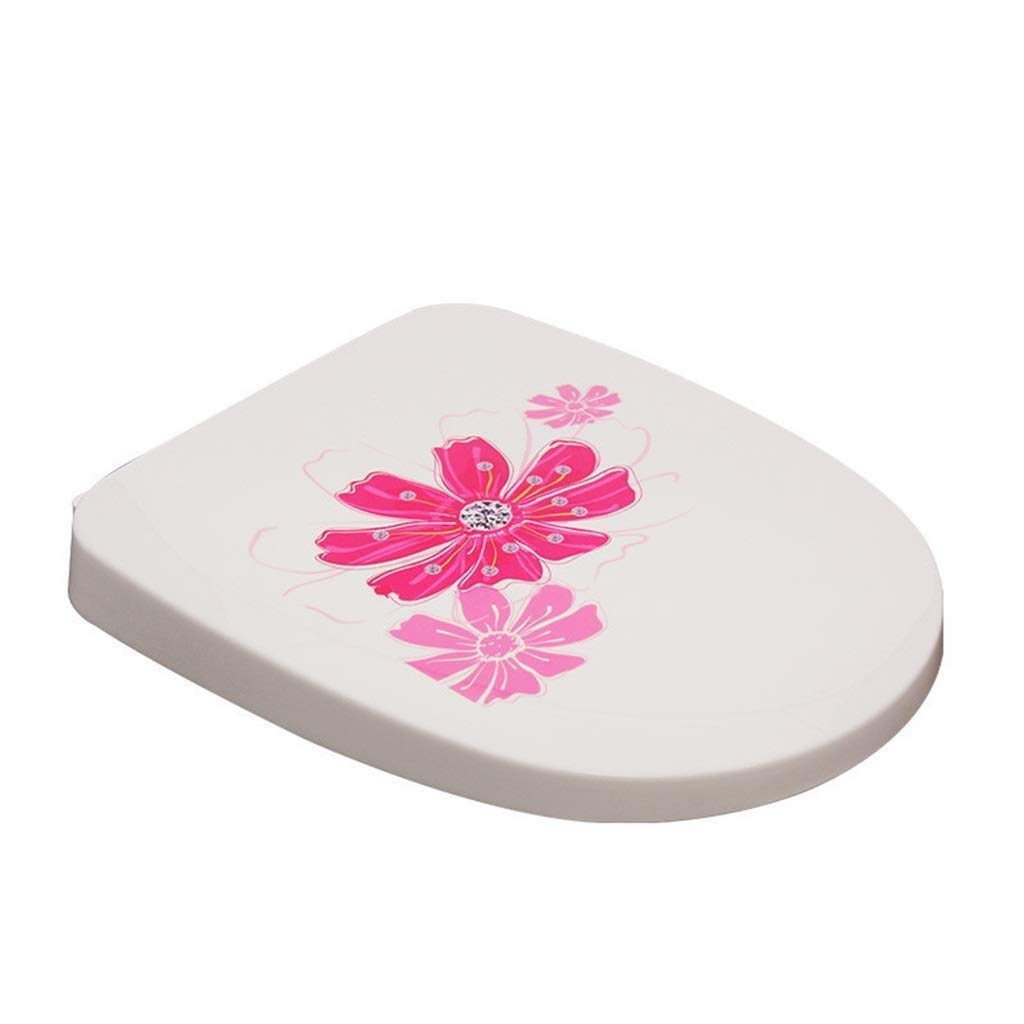 Siège de toilette rembourré vintage 34 x 42 cm universel