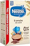 Nestlé - Papilla 8 Cereales Cacao, 900 g