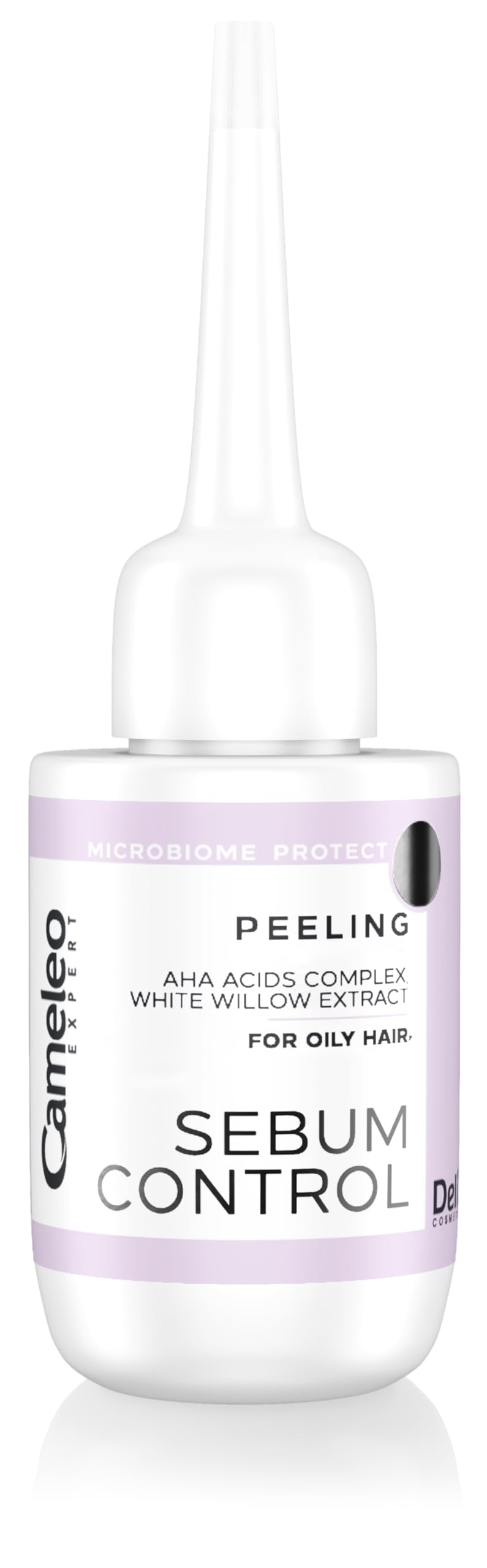 Cameleo Expert Sebum Control – peeling skóry głowy – głęboki środek czyszczący, reguluje sebum, przygotowuje skórę do pielęgnacji – kompleks AHA i ekstrakt z wierzby białej – 300 ml