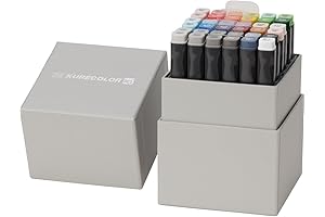 Discover Vibrant Expressions with KURECOLOR TWIN WS Dual Tip Markers (Set of 36)