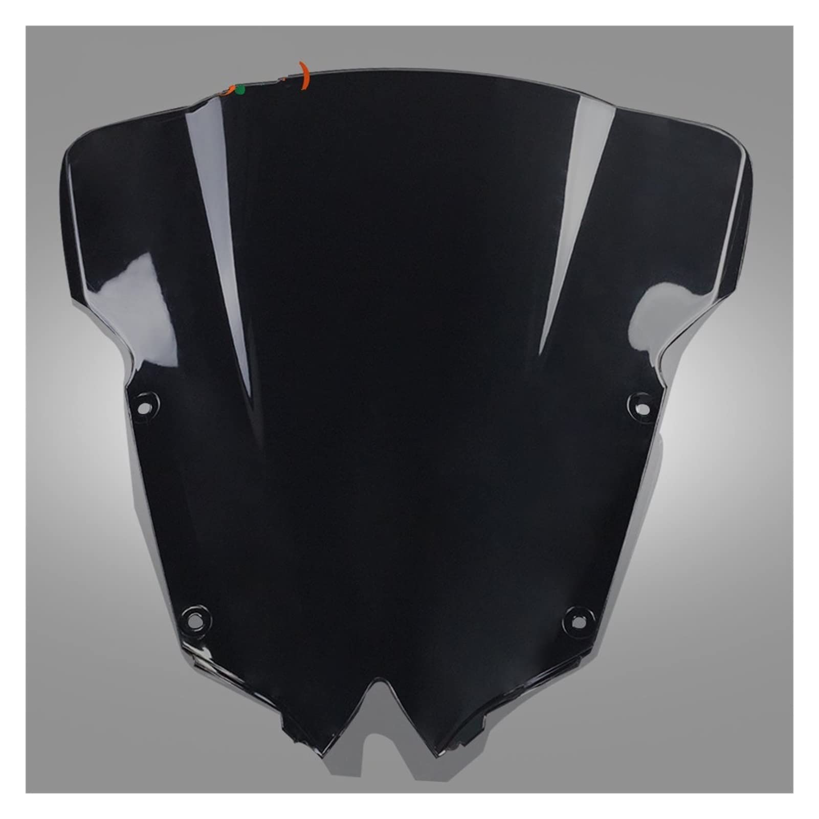 spoiler windscreen fairing For Yama&ha YZF R6 2008 2009 2010 2011 2012 2013 2014 2015 2016 YZFR6 New moto motorbike Windshield Windscreen Black YZF-R6 08-16 (Color : 1)