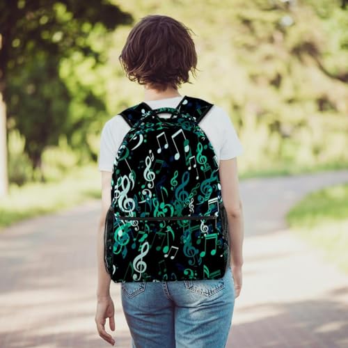 Sac à dos d'école et voyage décontracté multicolore pour filles - 6