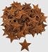 AMELI Rustic Metal Stars (2.25) for Country and Rustic Decoration (Pack of 100)