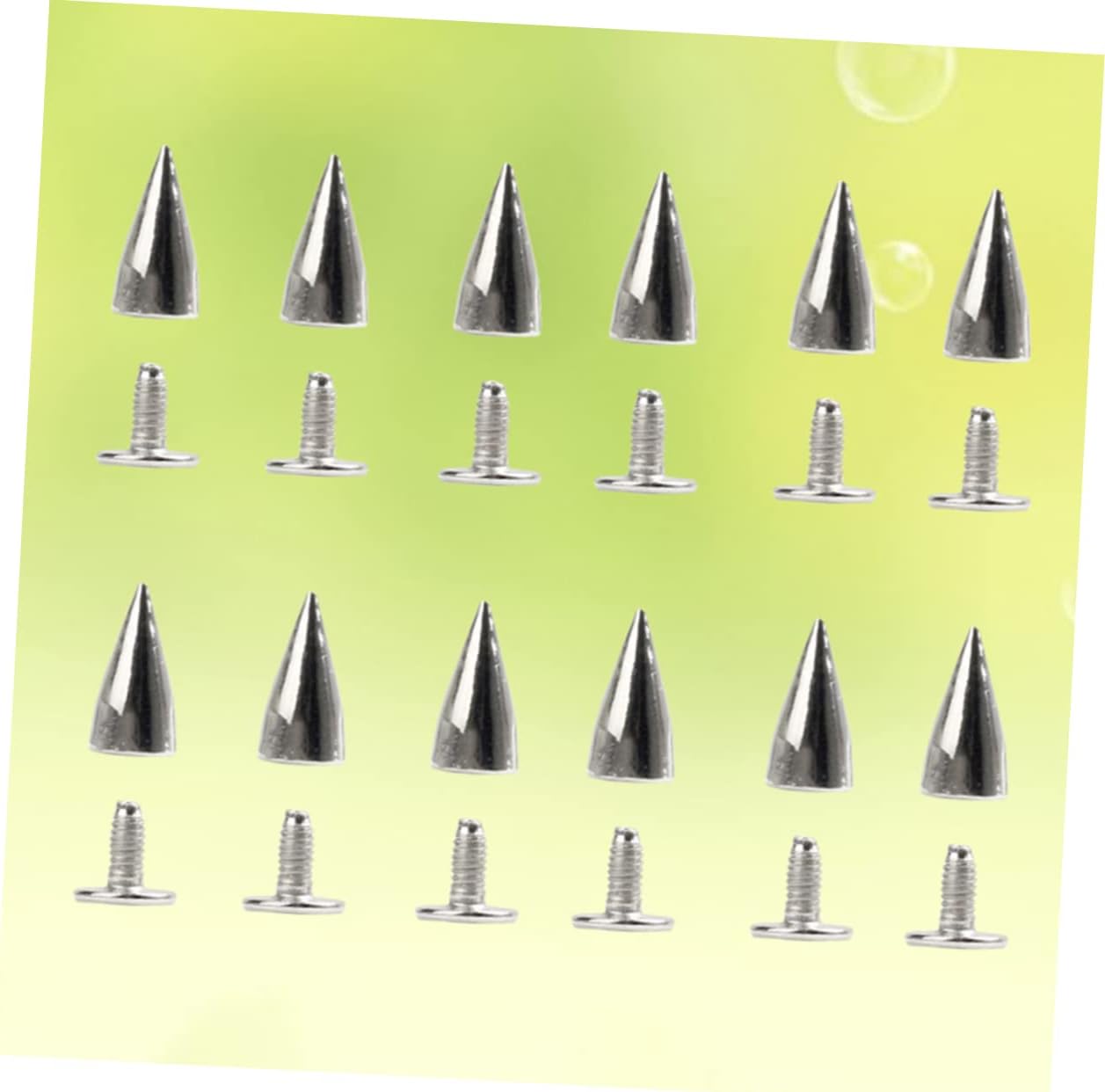 Halloween 100pcs Alloy Cone Nail Studs for Handbags and Necklaces