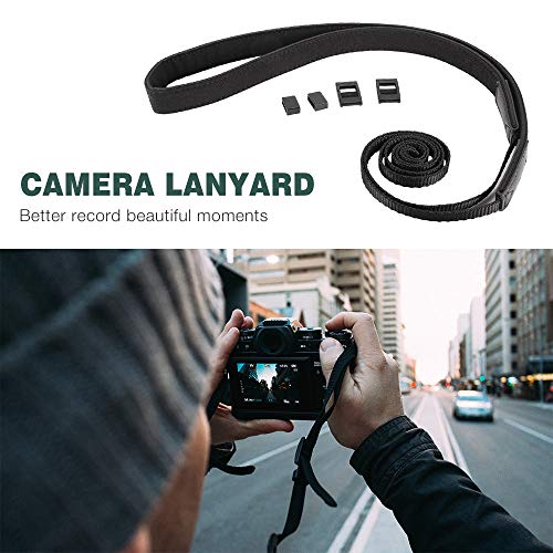 RuleaxAsi Alça da câmera com fivelas de liberação rápida, Corda de câmera ajustável Compatível com G
