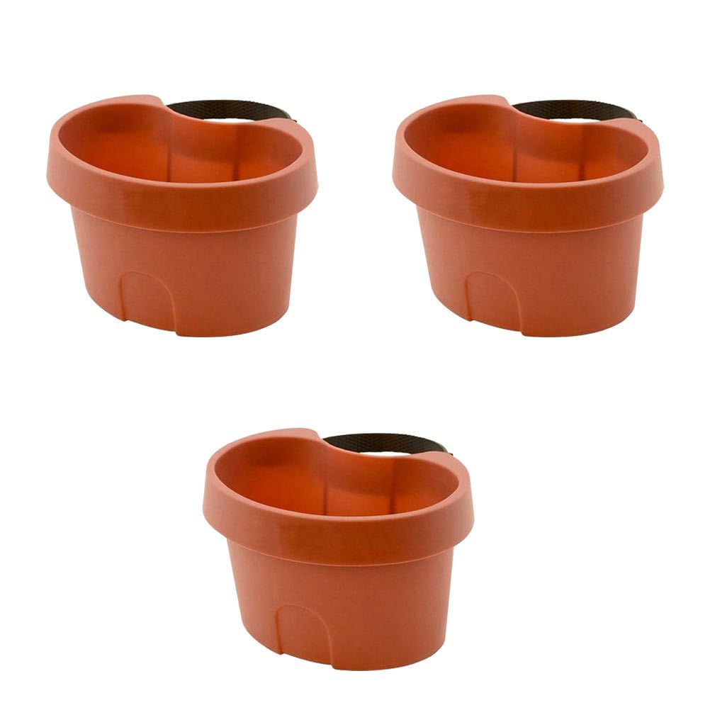 VANZACK Wandblumentopf Aus Kunststoff – HäNgender Blumenhalter 19X14Cm FüR Innen Und AußEn Praktischer Pflanztopf Zur Dekoration Und Aufbewahrung