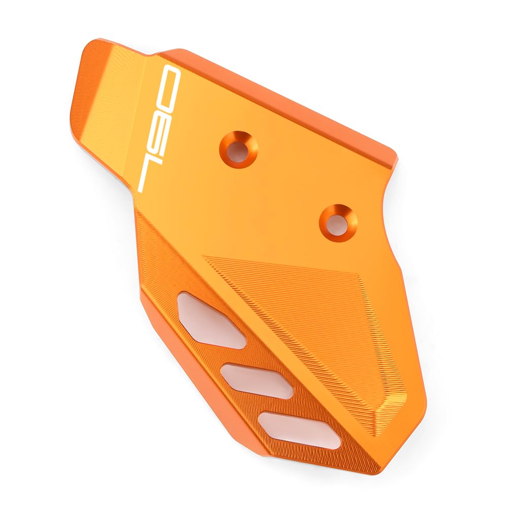 Modeer Copertura moto del cilindro freno posteriore compatibile con 790 Adventure/R 2019 2020 2021 2022 2023 2024 2025 Accessori CNC (arancione)