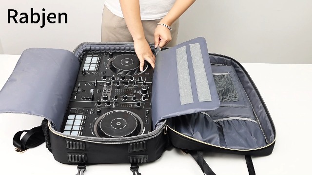 Amazon.com: Rabjen DJ Backpack for Club Gigs, DJ Mixer Case