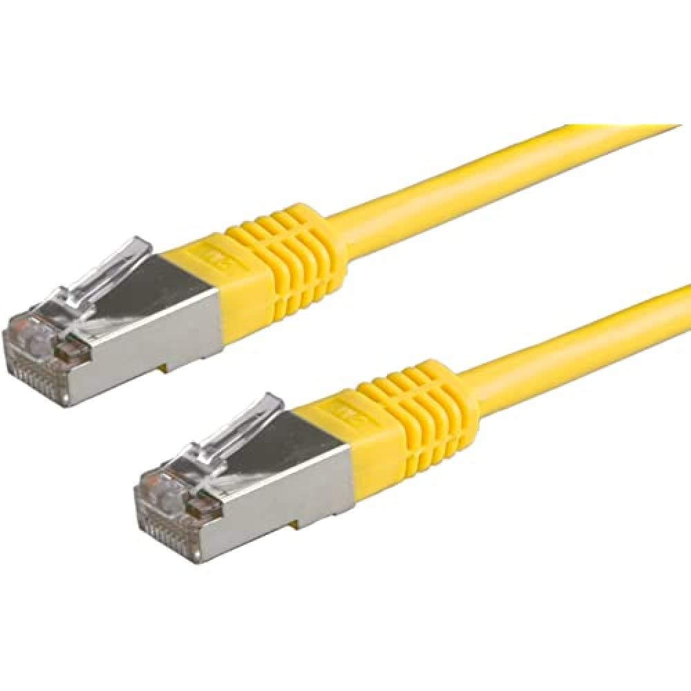 Roline FTP Cable Category 5e Yellow Yellow