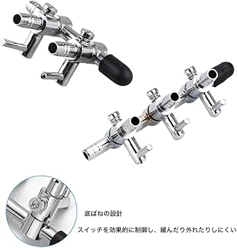 Amazon.co.jp: WanFengXue 3個入り エアチューブ 分岐 ステンレス鋼