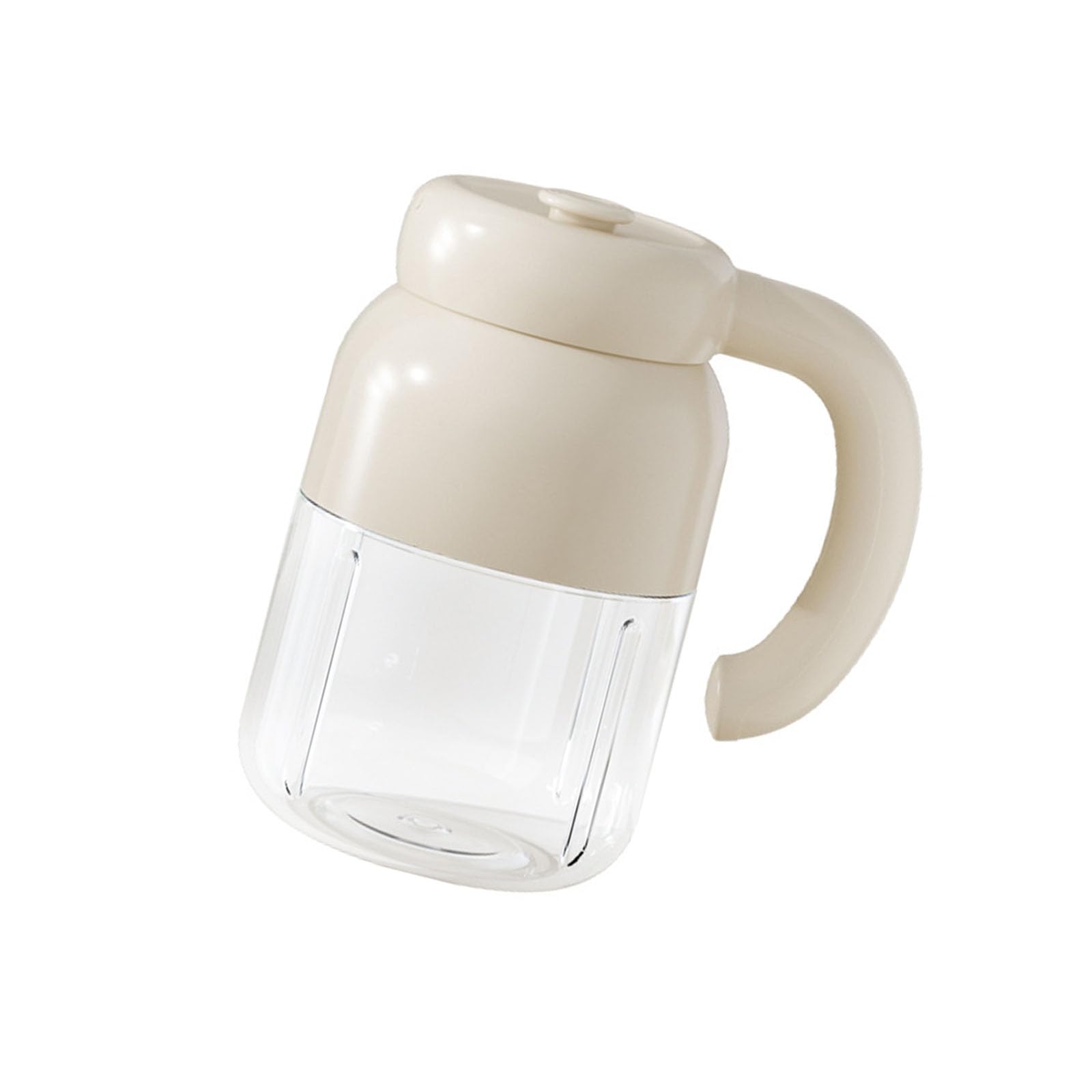 Uqezagpa White Usb Rechargeable Mixing Cup 1200Ml 18000 Rotations Powerful Motor For Purees Chilled Treats Complimentary Combiner Cup