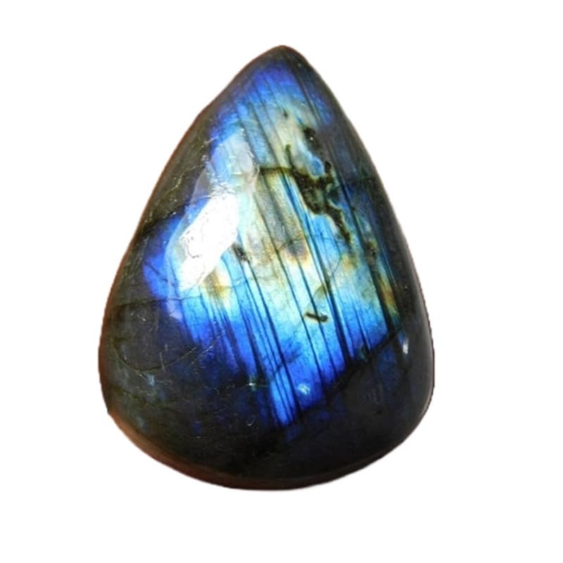Labradorite naturelle poire 23x17mm cabochon pierre gemme vrac