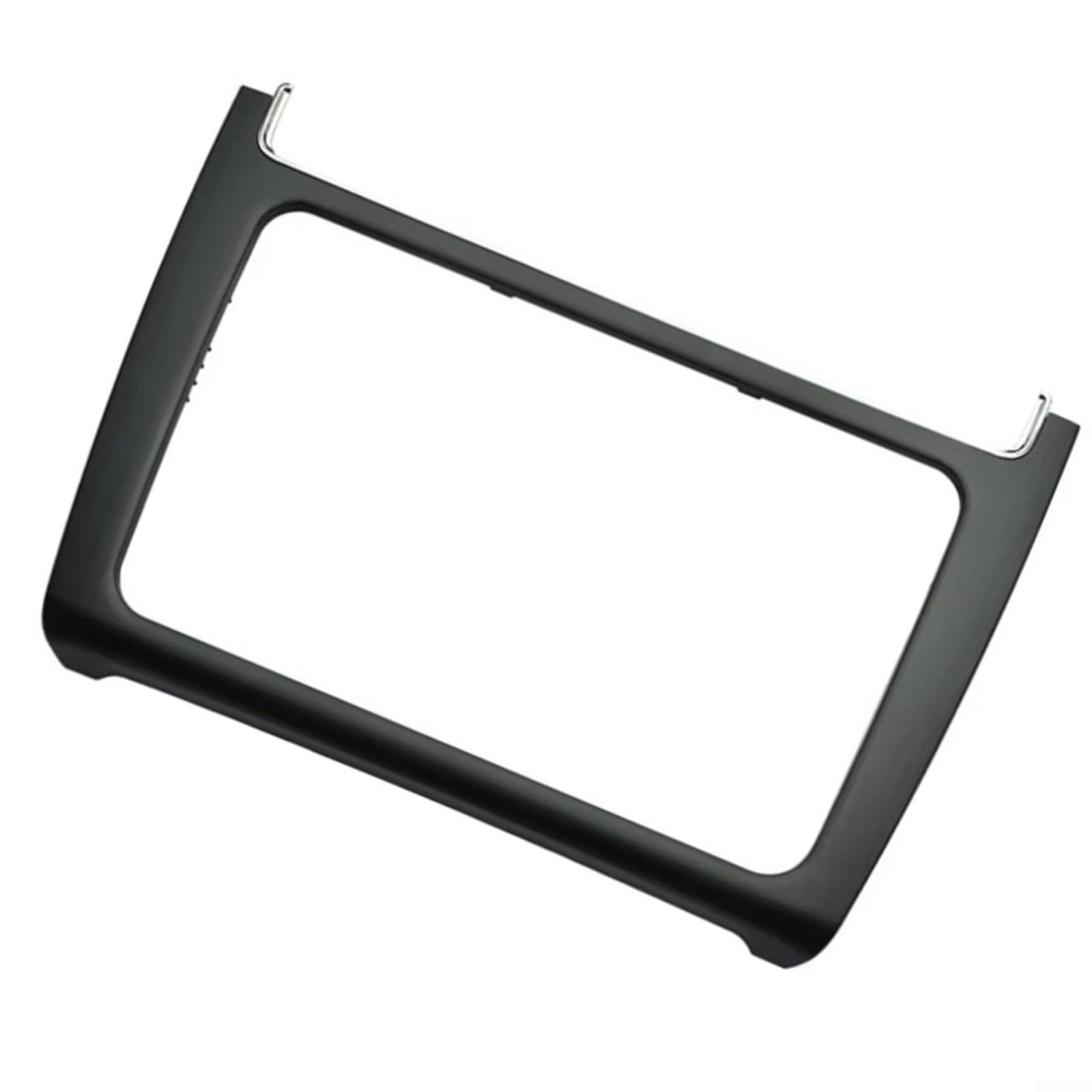 Armaturenbrett-Umrüst-Rahmen-Set für Polo 2014–2017, 2 DIN-Autoradio Einbauplatte, ABS-Material, matter Innenverkleidungsadapter