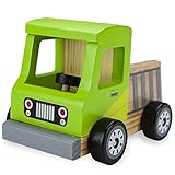 Wooden Wheels Natural Beech Wood Pickup Truck by Imagination Generation