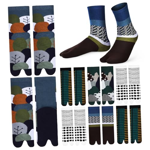 Calcetines Tabi GALPADA elimina rozaduras de sandalias con calcetines de dos dedos algodón mujer