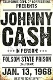 Photo Gallery aowotu johnny - targa in metallo retrò 1968 cash in person, folsom state prison, targa da parete vintage, decorazione artistica per bar, caffetteria, garage Photo Gallery aowotu johnny - targa in metallo retrò 1968 cash in person, folsom state prison, targa da parete vintage, decorazione artistica per bar, caffetteria, garage