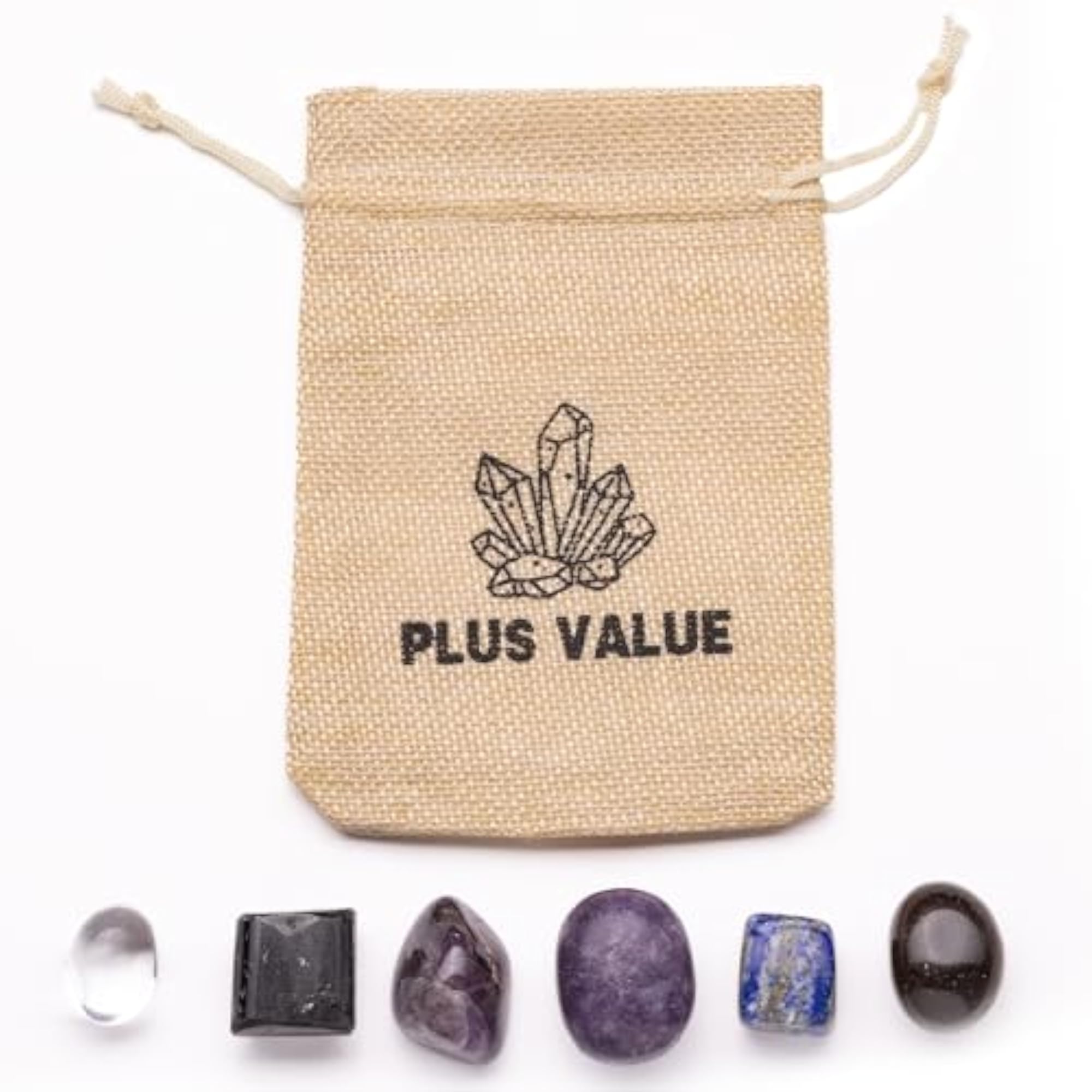 Pocket Healing Crystal Bag for Psychic Awareness and Protection