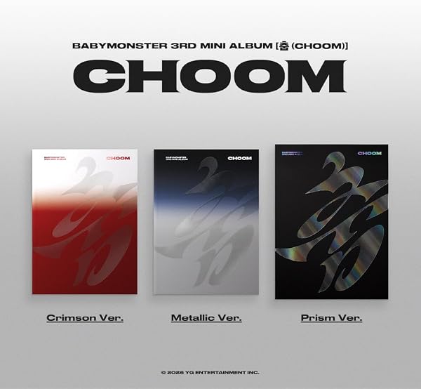 Baby'monster - 3rd Mini Album Choom CD (Crimson ver.) - 2