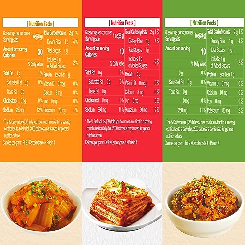 Yopokki Korean Canned Regular Kimchi napa Cabbage 3 EA (Sliced, Multi-Purpose, Stir-Fried))