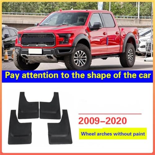 Bavettes pour Ford F150 2009-2020 : garde-boue avant de protection extérieure - 2
