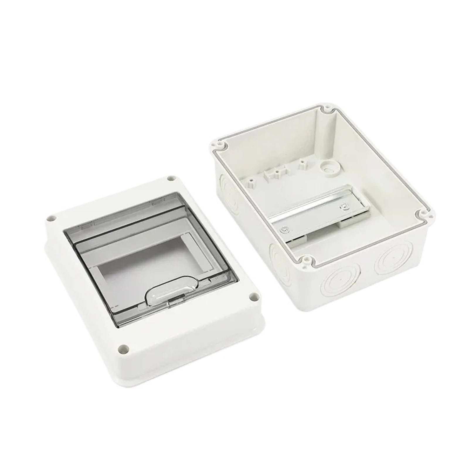 Caja De Distribución Eléctrica For Exteriores, Resistente Al Agua IP65, Interruptores, Unión, Plástico For PC Sin Barra Cobre ProteccióN Adecuada(HT-18WAY)
