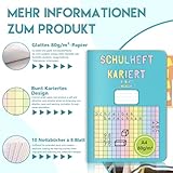 Zoom IMG-2 jiawaggag 10 quaderni scolastici a Zoom IMG-2 jiawaggag 10 quaderni scolastici a