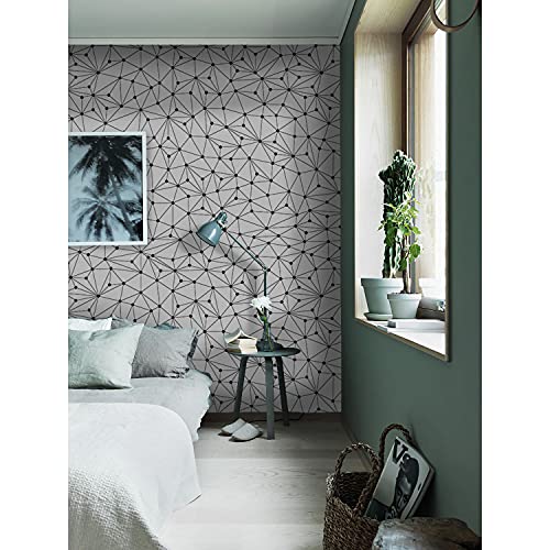 Papier peint Magic-Stick pour rénover facilement un mur de salon sans colle - 2