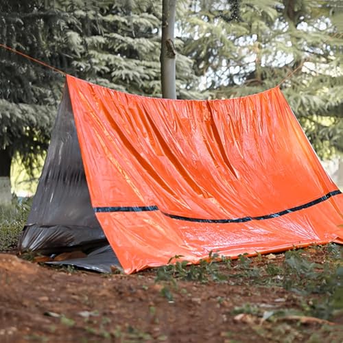 Carpa de Supervivencia de Emergencia Impermeable y Cortaviento miniatura 4
