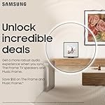 SAMSUNG 75-Inch Class QLED 4K LS03D The Frame Series Quantum HDR Smart TV w/Dolby Atmos, Art Mode, Anti-Reflection, Customizable Frame, Slim Fit Wall Mount with Alexa Built-in (QN75LS03D, 2024 Model) - Image 4