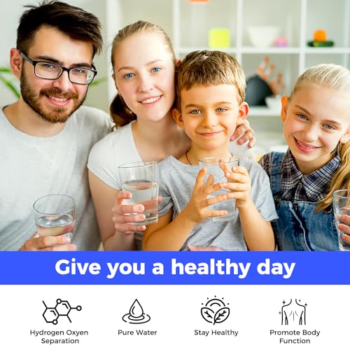 Hydrogen Water Bottle, Portable Hydrogen Water Bottle Generator with SPE PEM Technology Water Ionizer, Hydrogen Water Machine Improve Water in 3 Minutes for Home, Office, Travel, Exercise - Image 7