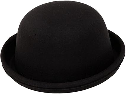 Butterme Baby,Clothing,Baby Boys 0-24m,Accessories,Hats & Caps Butterme Kids Roll Brim Dura Cloche Bowler Hat Winter Wool Felt Fedora Billycock Cap