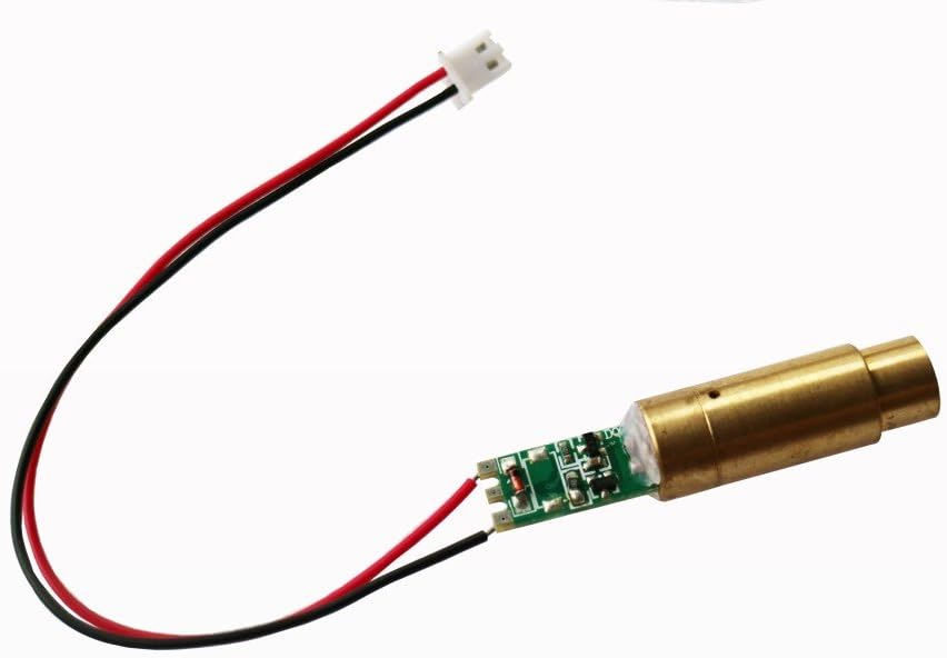 532nm Green Laser Module Diode Stage Light moduler with Cable(5mw Green Dot Laser Module)