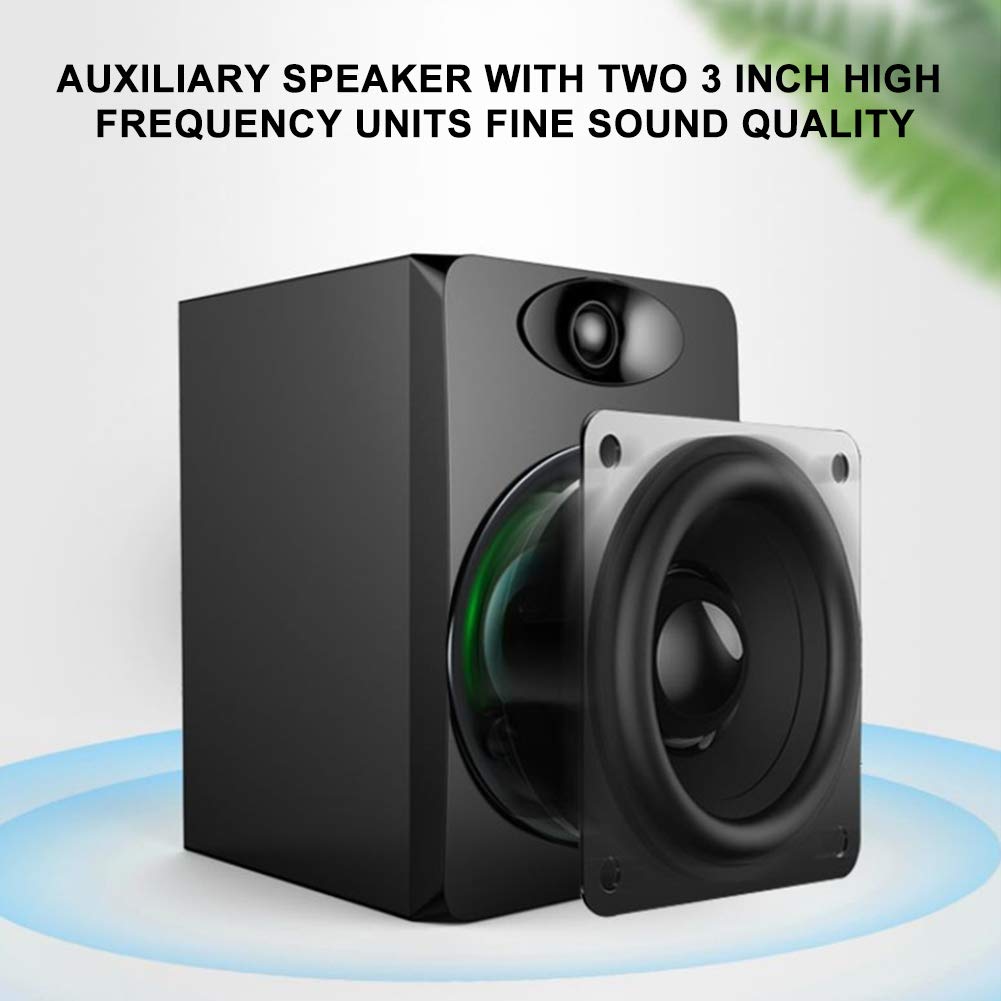 Sonew Wszechstronny 2. Subwoofer z Kolorowymi Diodami do Tabletów i Laptopów - łączność i Dźwięk