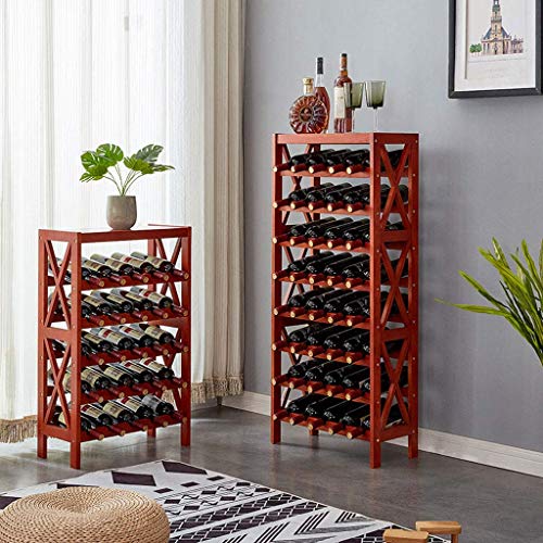 Soporte para botellas de vino de madera maciza 870x260x546mm miniatura 3