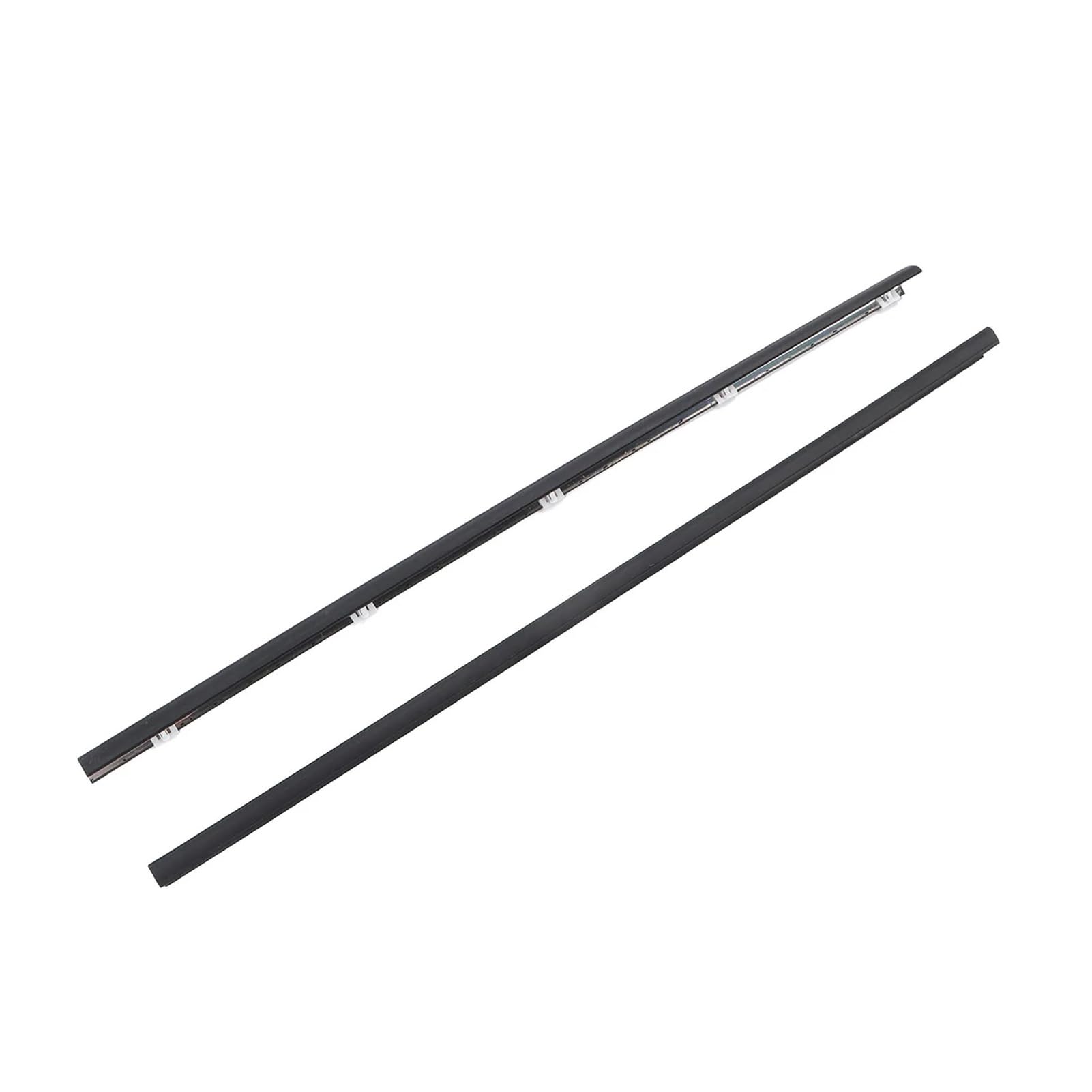 Rubber Seal Weather Stripping 1 Pair Door Window Weatherstrip 72410‑SR3‑003 Rainwater Resistant Seal Belt Molding Trim for Civic 1991 1992 1993 1994 1995
