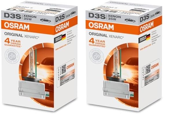 Osram D3S XENARC ORIGINAL HID Xenon OEM 66340HBI (Packung mit 2)