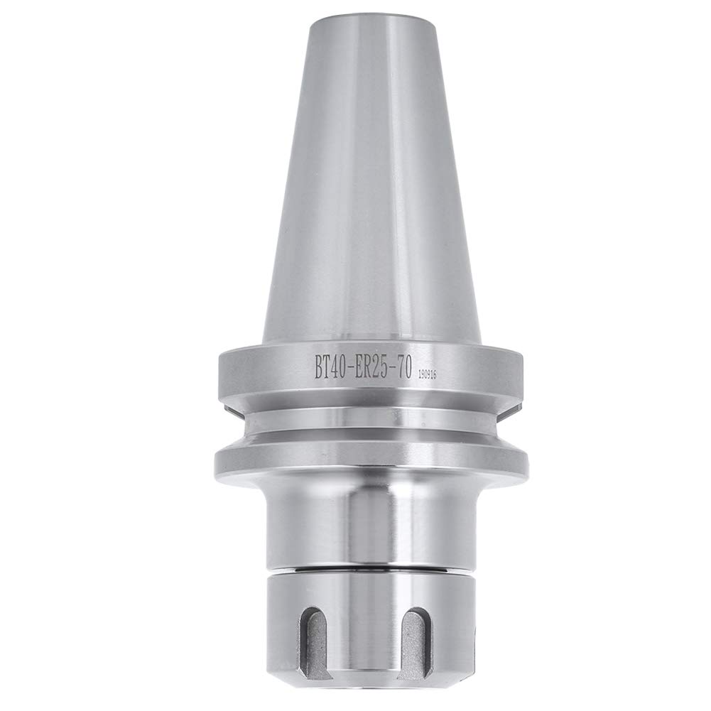 Porta Utensile BT40 - ER25-70 COLLET Chuck, BT40 ER25 70 Porta Utensile a Mandrino Collezione Acciaio in Lega 40Cr con una Durata di Lunga Durata Ad Alta Precisione per CNC,