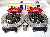 Rotor flotante Kit sistema de frenado mejorado para Audi TT MK2 6 bombones 355 mm Ap Racing
