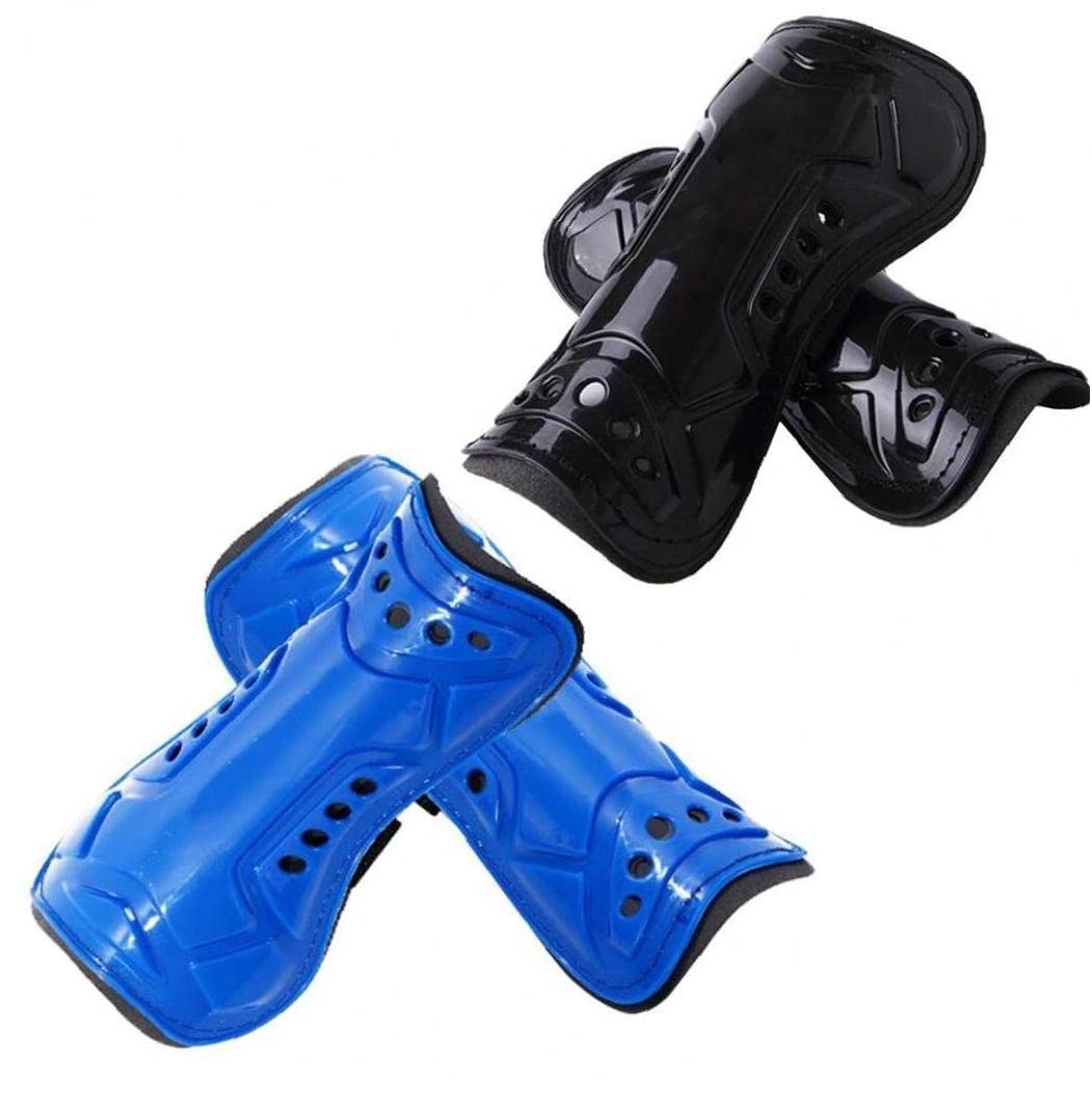 2 Pairs Kids Soccer Shin Guards Football Shin Guard Socks Running Jogging Fitness Equipment for Youth Beginner Athlete