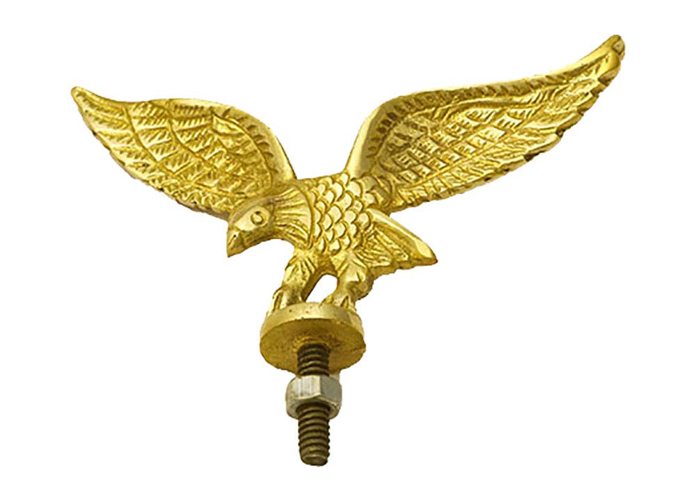 Golden Fox 207 Eagel Wings Type Gold Front Styling Emblem for All Bikes