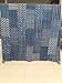 Trade Star Reversible Kantha Quilt Ethnic Cotton Queen Size Bedding Indian Hand Block Indigo Print Ajarak Bedspread Throw for Home Decor (Pattern 11)