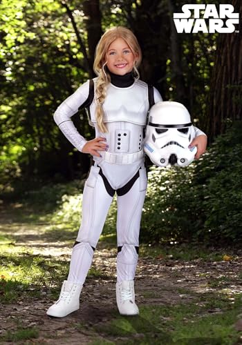 Disfraz completo Stormtrooper para niñas miniatura 2