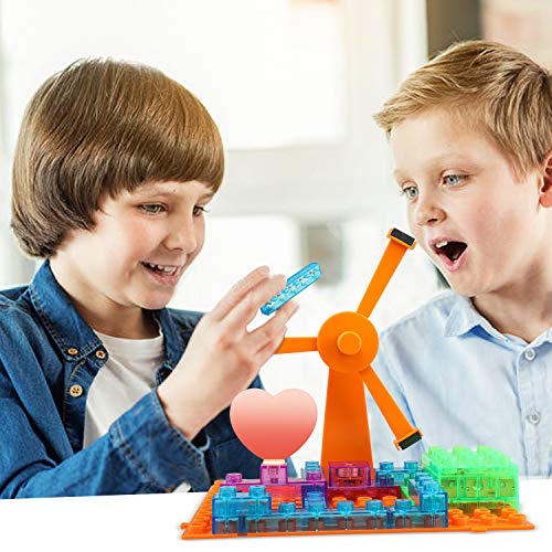 PANTHEON Circuits for Kids STEM Science Electronic Circuit Kit Toy - 600 Projects for Age 8 9 10 11 12 to 15 Year Old - 64 Pieces - Thumbnail 3