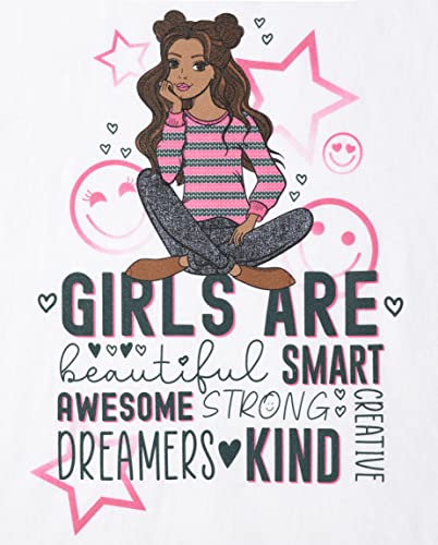 Image of The Children's Place Girls' Unicorns,Sports,Princess Long Sleeve Graphic T-Shirts