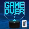 Spel 3D Illusie Lamp, Attivolife Spel is over Nachtlichtje met Afstandsbediening + Timer 16 kleur veranderende Kinderen…