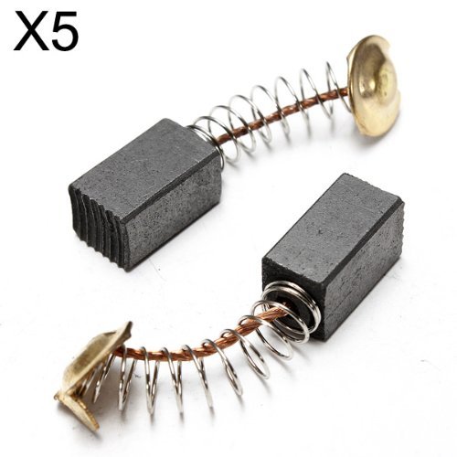 10PCS CARBON BRUSHES for HITACHI C8FSE C8FSHE D10V D10Y D13V DH20 DH22V - E15
